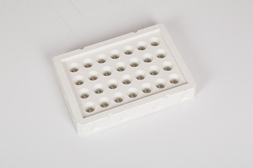 Thick plastic tray